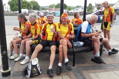 Cake ride part 2. Pete and Ray at Thornbury