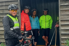 Cowley in the rain